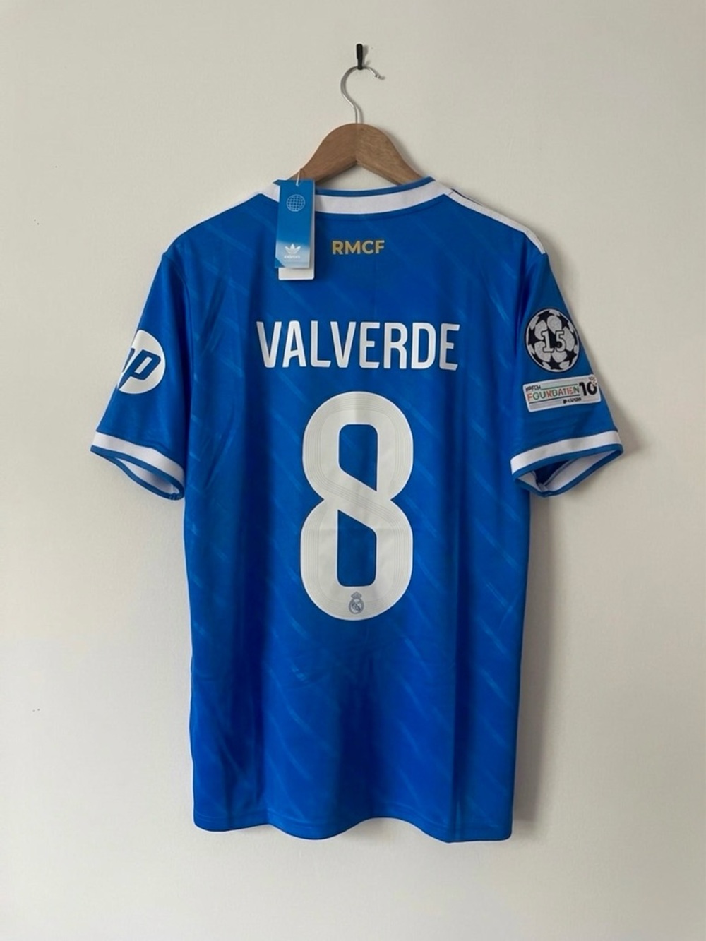 Valverde #8 Real Madrid 25/26 Third Jersey Fan Version Size Medium